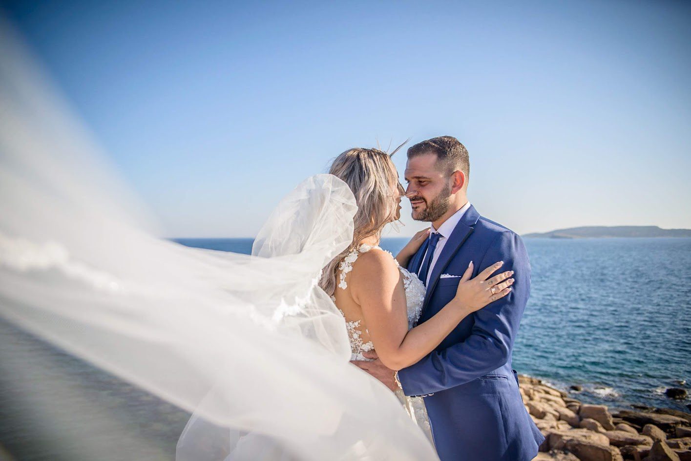 Φωτογράφος γάμου FOS Photography - Next day στη θάλασσα